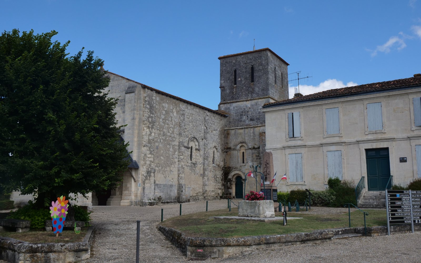 Vue de Chérac